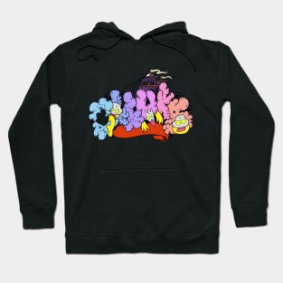 Dope Slluks logo creative illustration Hoodie